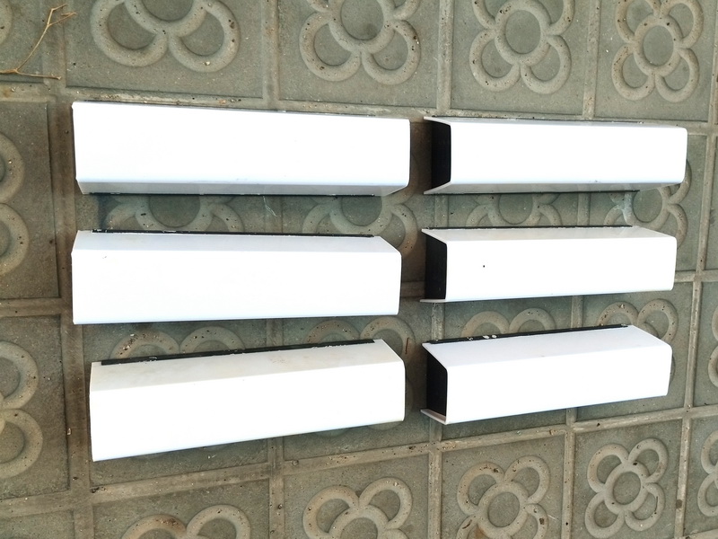 lampara aplique escalera ascensor 2xe14 8.5x31x7.5 6u